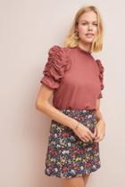 Corey Lynn Calter Floral Mini Skirt