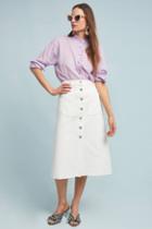 Citizens Of Humanity Amelia Button-front Denim Skirt