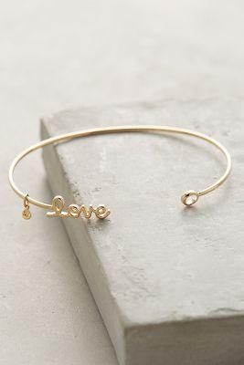 Anthropologie Love Cuff