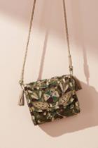 Anthropologie Dolly Embroidered Crossbody Bag