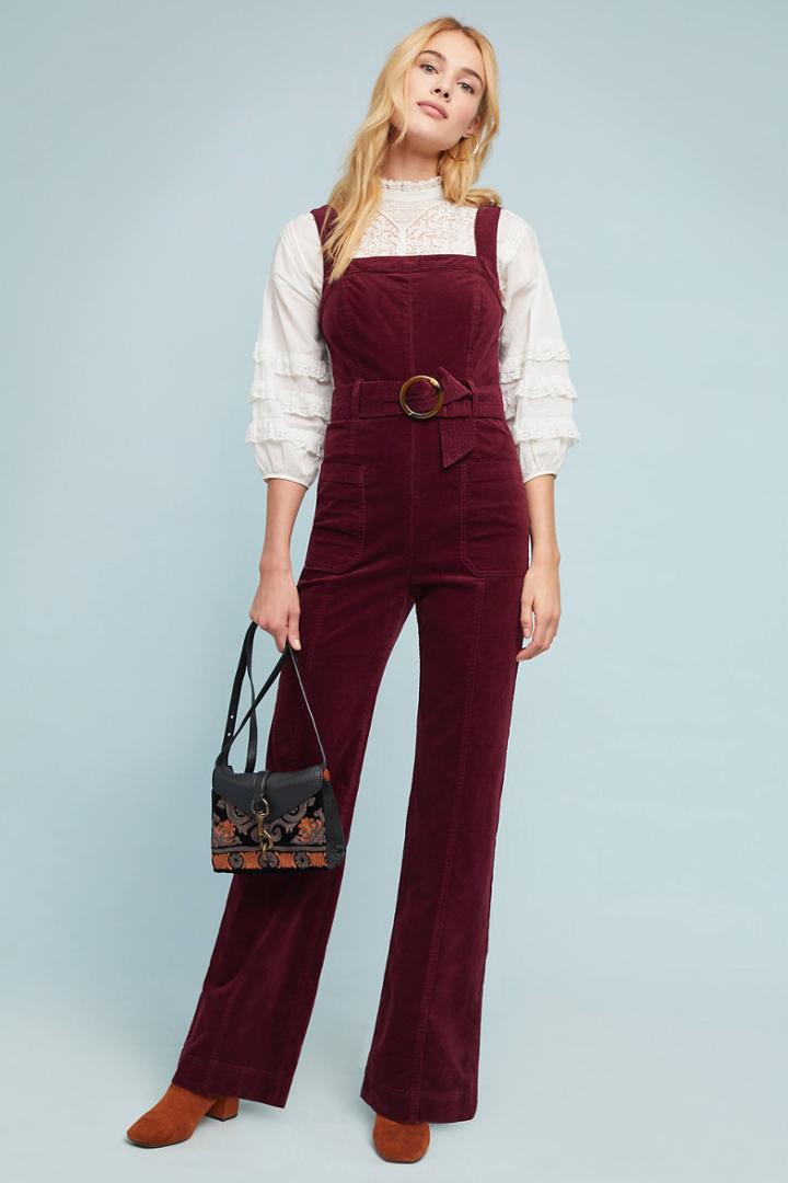 Pilcro And The Letterpress Pilcro Corduroy Jumpsuit