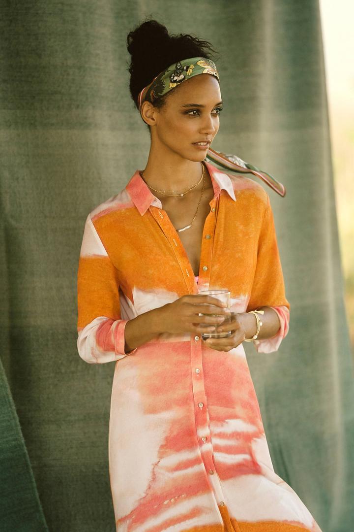 Dolan Left Coast Cora Maxi Shirtdress