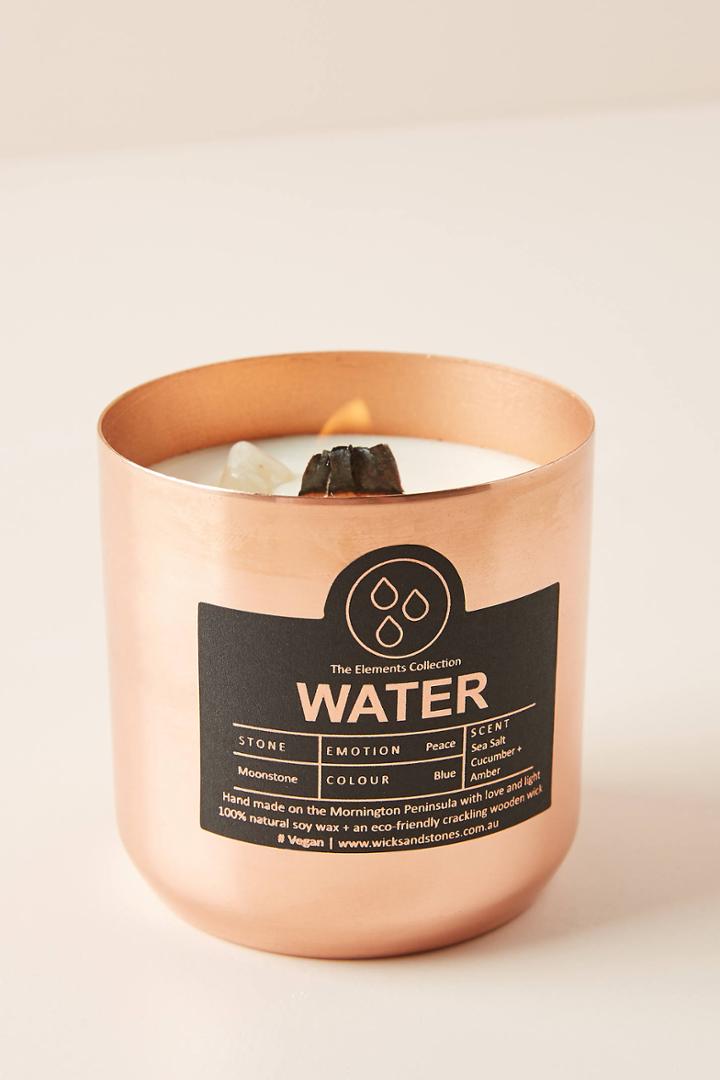 Wicks And Stones The Elements Candle