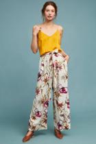 The Odells Riley Floral Wide-leg Pants