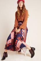 Beatrice B Thomasina Pleated Midi Skirt