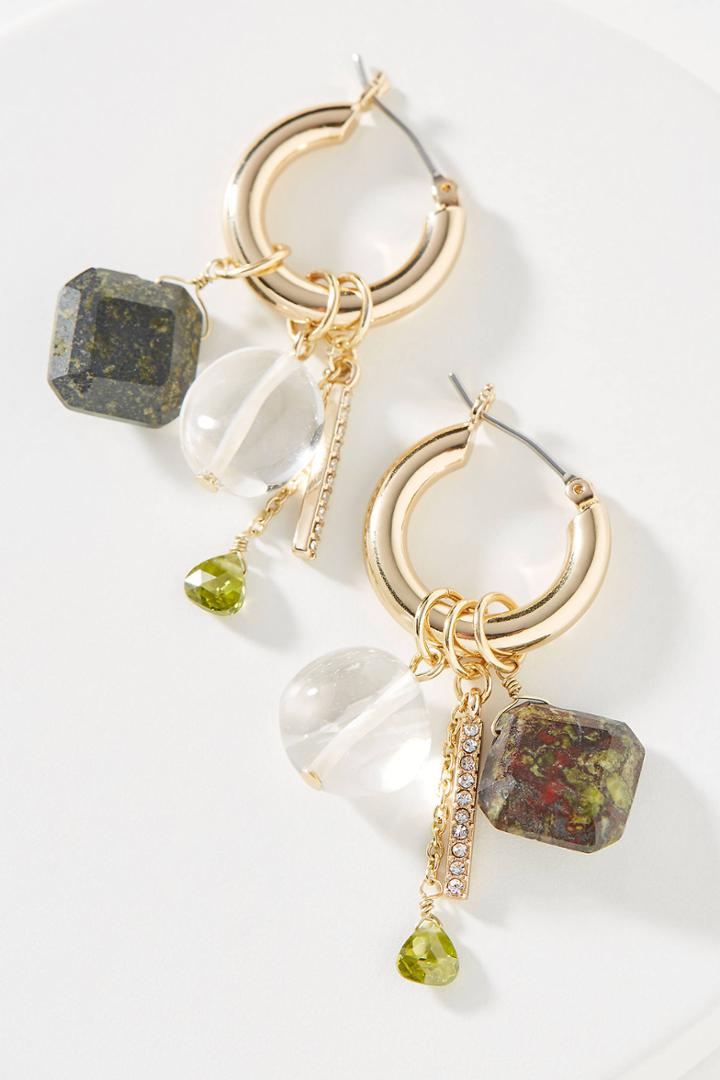 Anthropologie Olivette Hoop Earrings