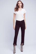 3x1 Nyc High-rise Straight Cropped Fringe Jeans