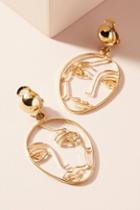 Antonio & Miranda Faces Drop Earrings