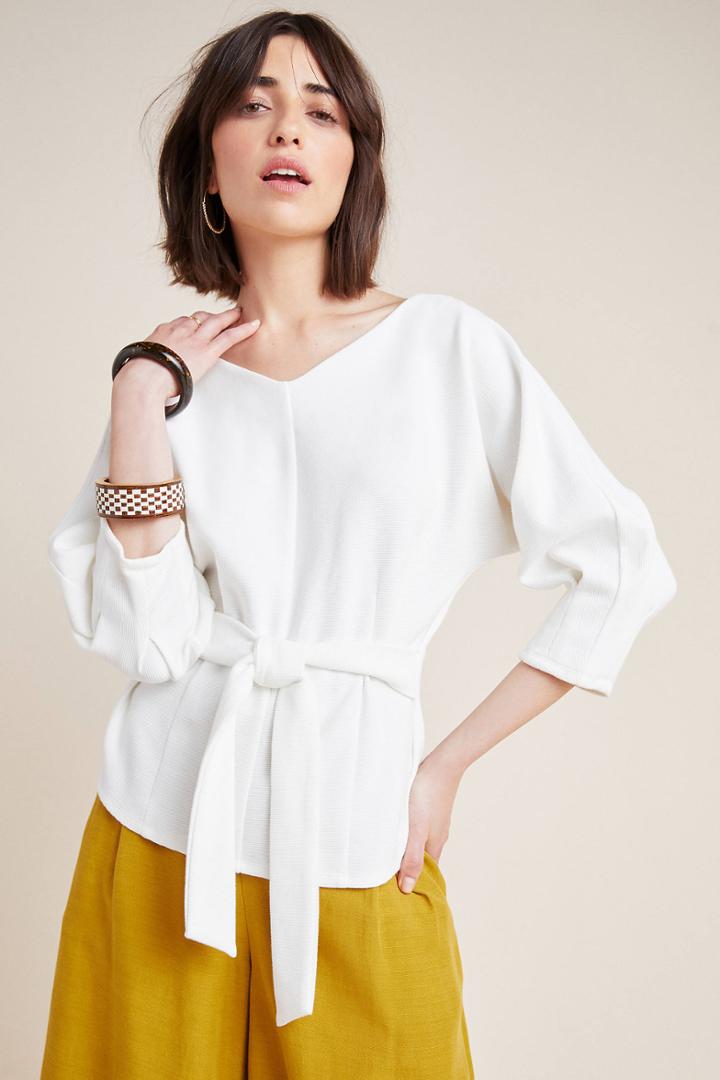 Anthropologie Metier Structured Top