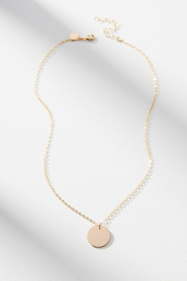 Pixley Pressed Classic Disc Necklace