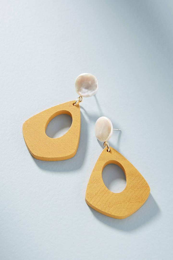 Anthropologie Seaside Drop Earrings