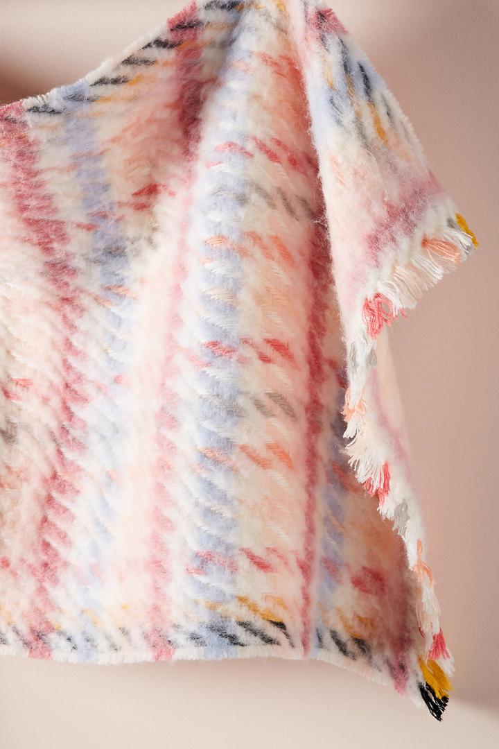 Anthropologie Brooklyn Houndstooth Scarf