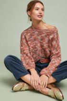 Solitaire Marled Cerise Pullover