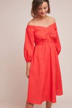 Anthropologie Klara Off-the-shoulder Dress