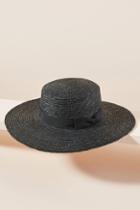 Anthropologie Lynn Straw Boater Hat