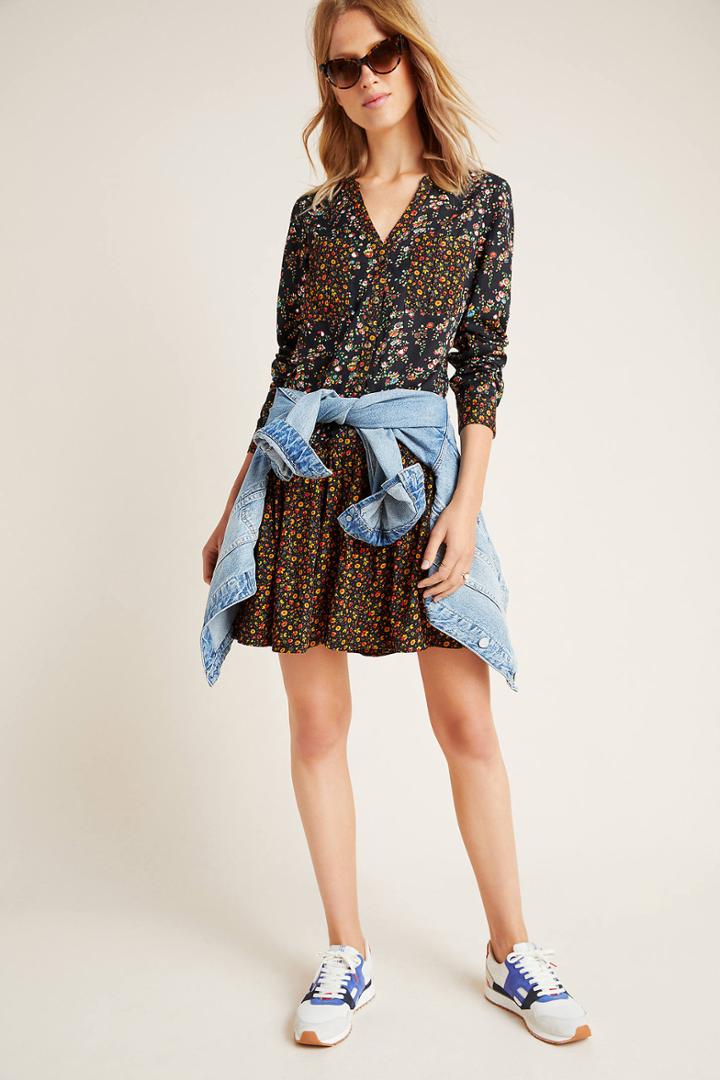 Maeve Marlie Button-front Tunic