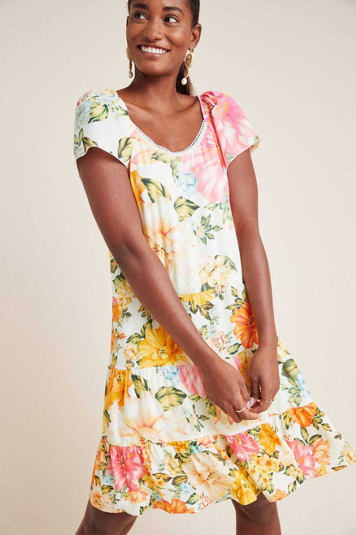 Farm Rio For Anthropologie Farm Rio Culebra Dress
