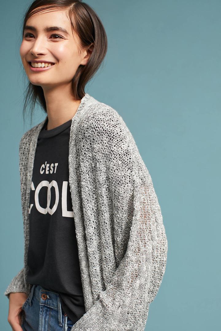 Sunday In Brooklyn Marled Cardigan