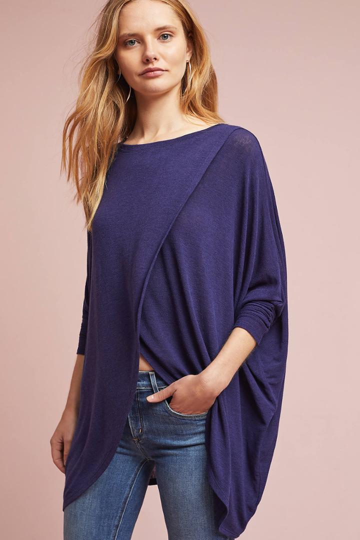Akemi + Kin Oversized Crossover Top