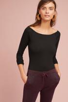 Lbb Boat Neck Long-sleeve Bodysuit