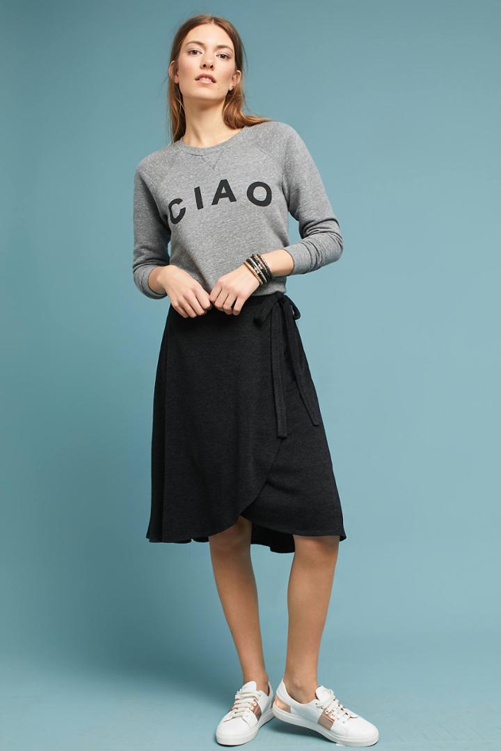 Maeve Didi Wrap Skirt