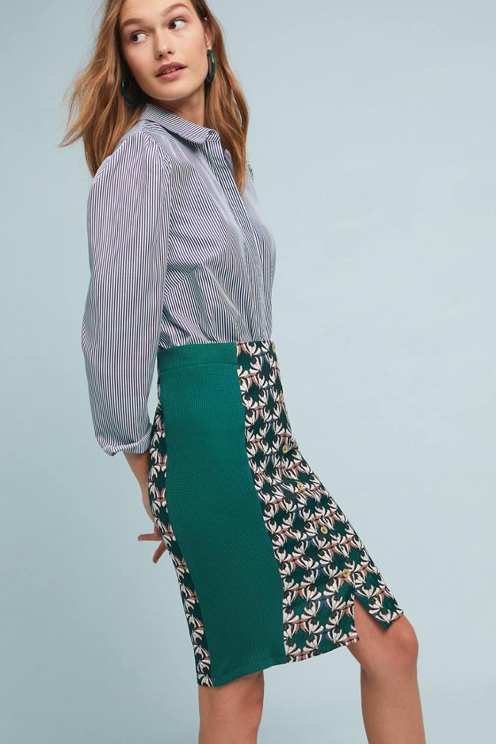 Dolan Left Coast Devlin Buttondown Pencil Skirt