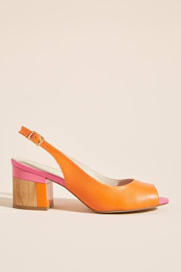 Capelli Rossi Colorblocked Heeled Sandals