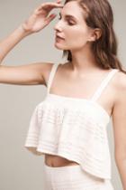 Mara Hoffman Crocheted Crop Bikini Top