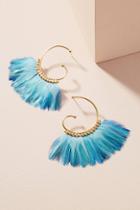 Gas Bijoux Neon Abuzios Feather Hoops