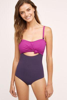 Flagpole Nora One-piece Purple Motif