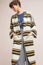 The Odells Striped Cocoon Jacket