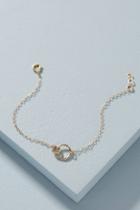 Hello Adorn Tiny Link 14k Gold-filled Bracelet