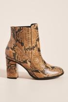 Schutz Snake Ankle Boots