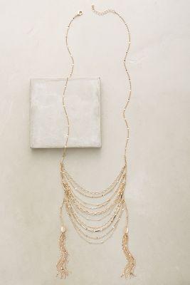 Anthropologie Marlene Tassel Necklace