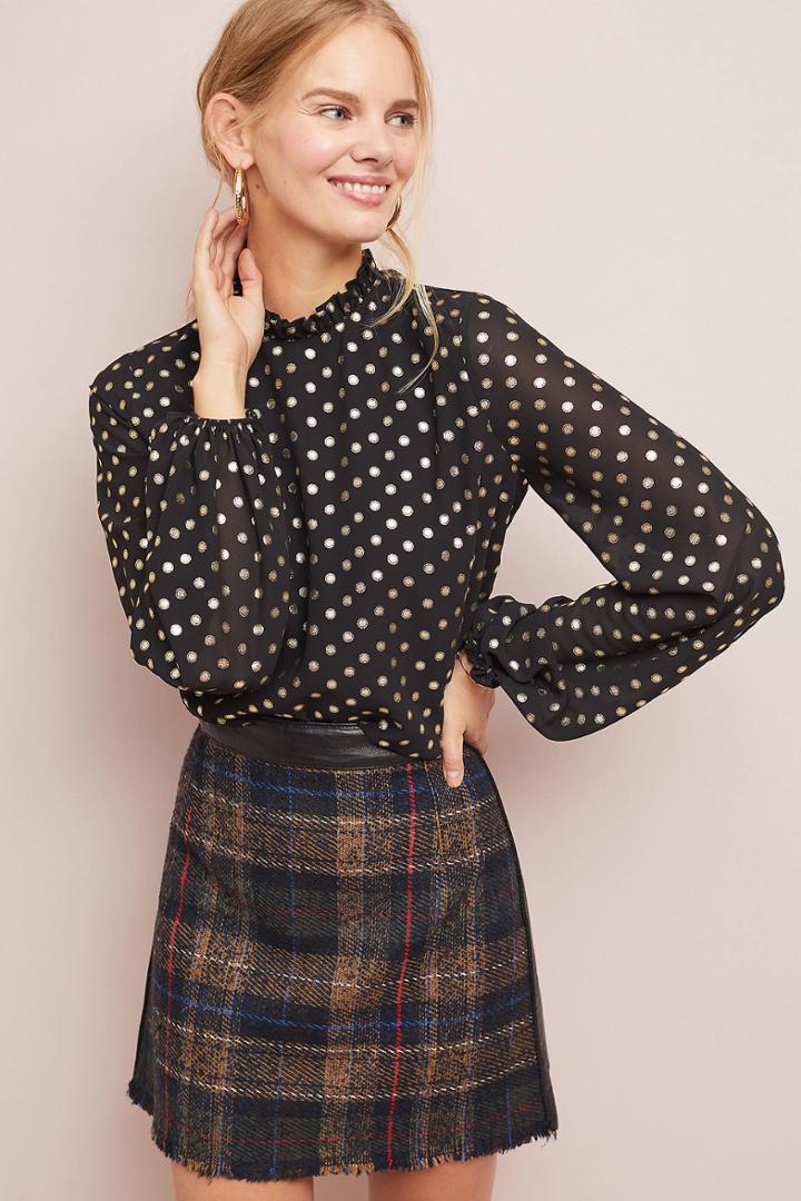 Yumi Kim Polka Dot Blouse