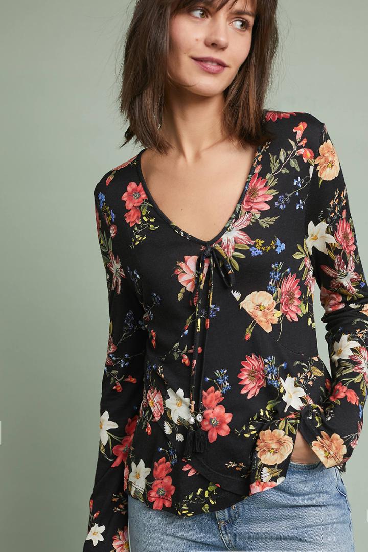 Farm Rio Trillium Floral Top