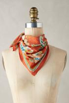 Anthropologie Floral Burst Bandana