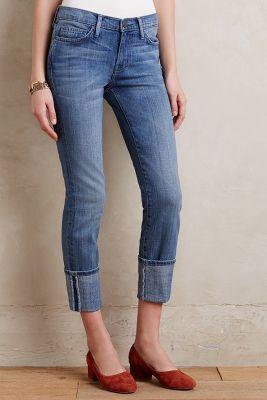 Current/elliott Cuffed Skinny Jeans Amour