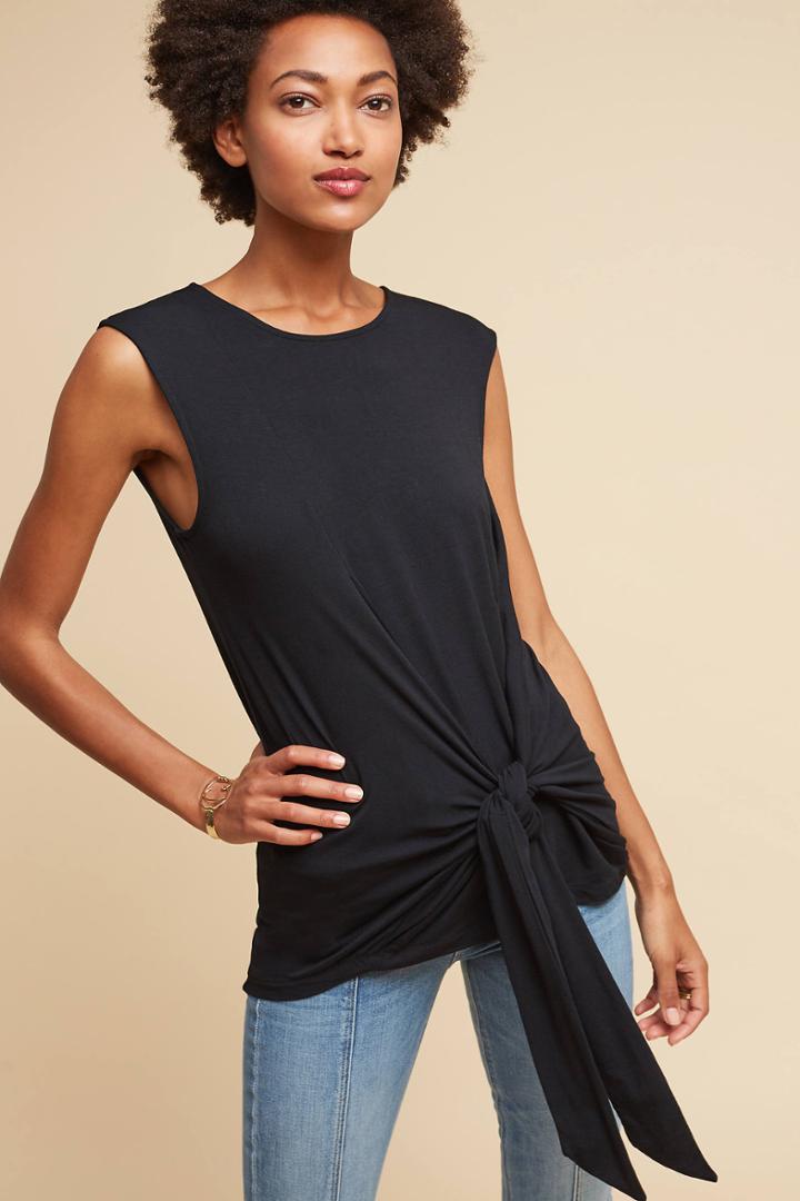 Vanessa Virginia Dayla Tie-front Tunic
