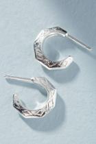 Phyllis + Rosie Hex Hugger Hoop Earrings