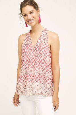 Hd In Paris Carmona Silk Halter Tank