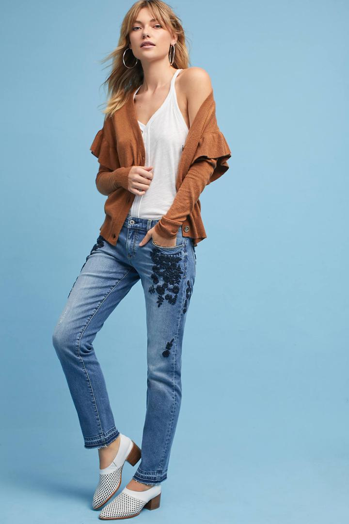 Line & Dot Eulalia Ruffled Cardigan