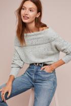 Michael Stars Confetti Off-the-shoulder Pullover
