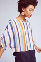 Bl-nk Vertical Stripes Top