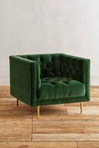 Anthropologie Velvet Mina Chair