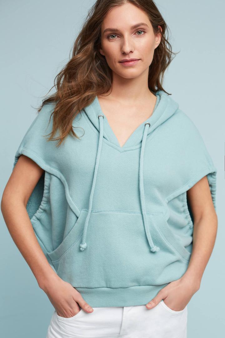 Akemi + Kin Cropped Cocoon Sweatshirt