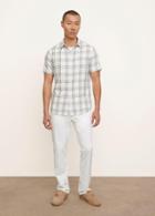 Vince Caspian Plaid Short Sleeve Shirt