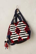 Love Binetti Joan Jett Striped Tote Bag