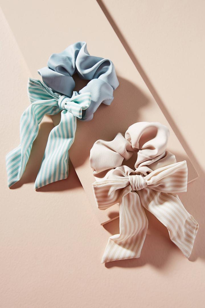 Anthropologie Southport Ponytail Holder Set