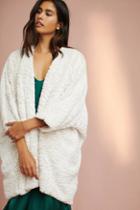 Saturday/sunday Faux Fur Cocoon Cardigan